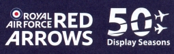 Red Arrows 50th display season 1964 - 2014