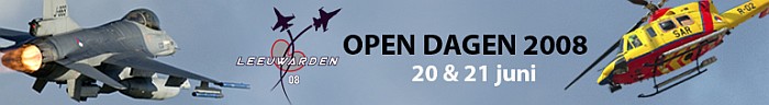 Royal Netherlands Air Force Open House 2008 · Open Dagen Koninklijke Luchtmacht 2008 Banner