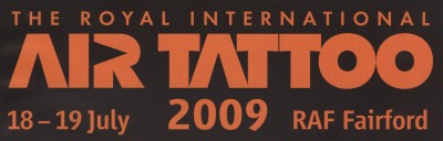 RIAT 2009 Royal International Air Tattoo Banner