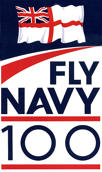 Fly Navy 100 logo