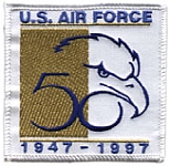 Ramstein Freedom Festival 1997: USAF 50th anniversary patch