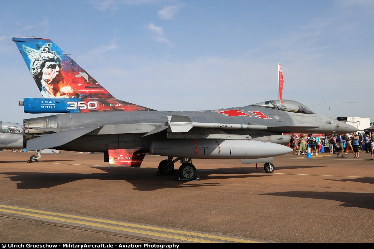 General Dynamics F-16AM Fighting Falcon (FA-86)
