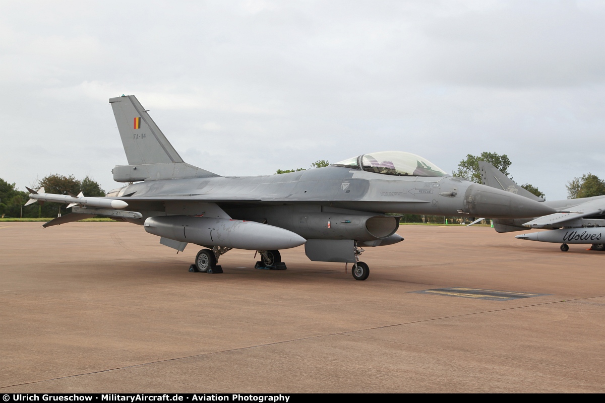 General Dynamics (SABCA) F-16AM Fighting Falcon (FA-114)