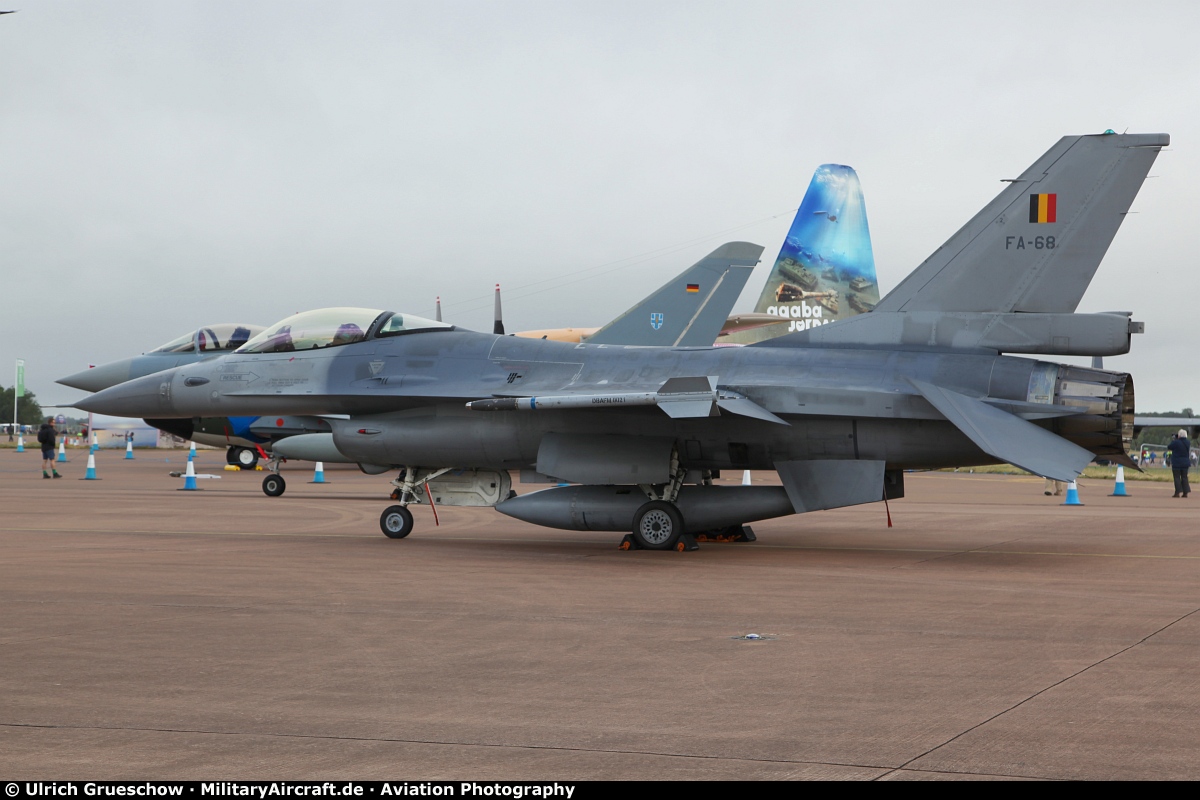 General Dynamics (SABCA) F-16AM Fighting Falcon (FA-68)