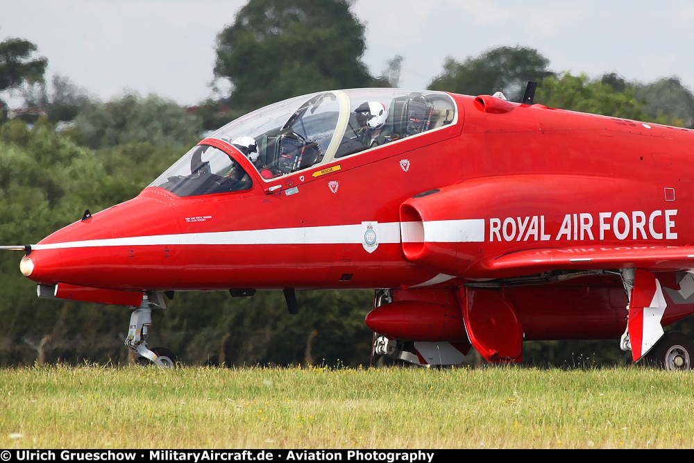 "Red Arrows" (Royal Air Force Aerobatic Team)