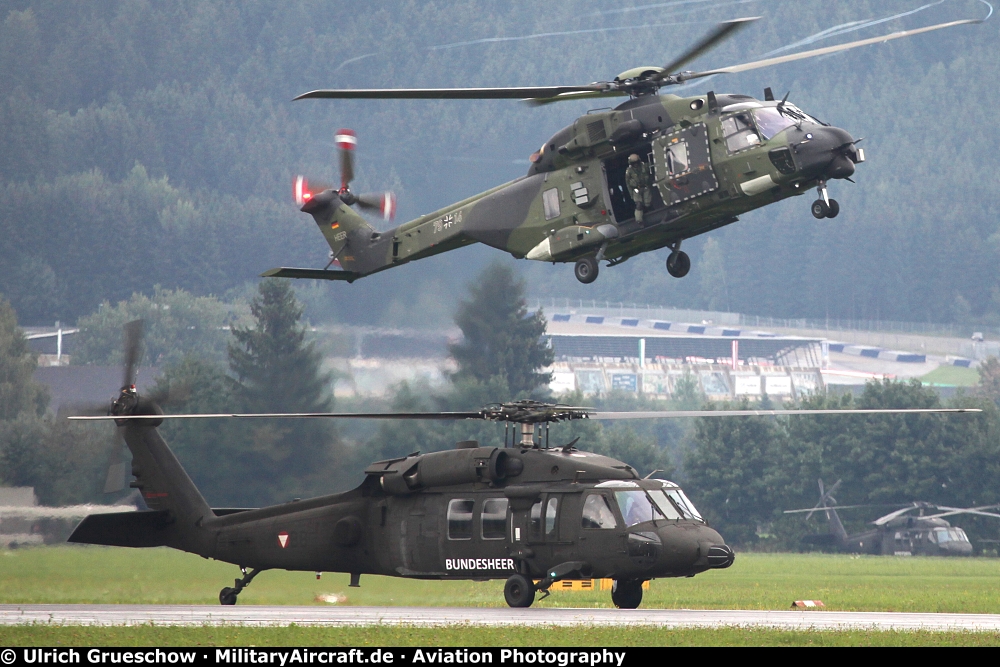 Sikorsky S-70A and NHI NH-90 TTH